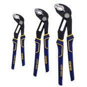 Irwin 3 Piece GrooveLock Pliers Set - 1 Each 8, 10 & 12 GrooveLock Pliers & Storage Tray
